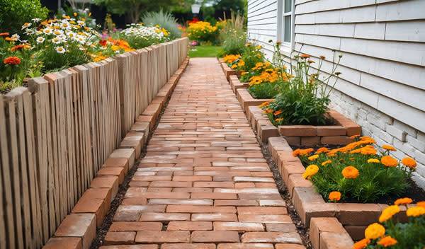 Le choix des bons matériaux pour une bordure de jardin droite