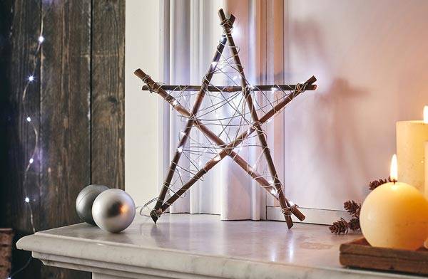 Créer une étoile de Noël lumineuse XXL © StudioEVO