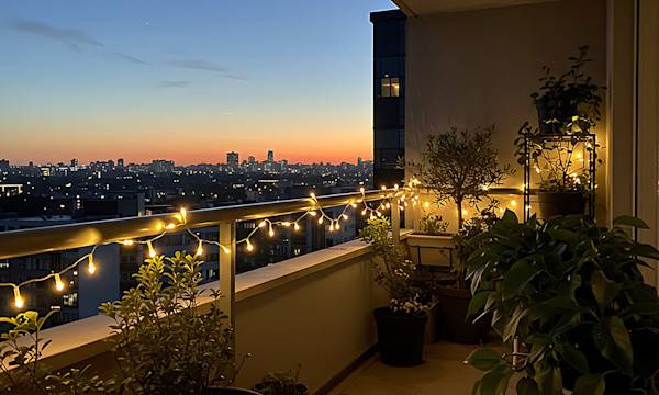 7 conseils pour un parfait éclairage de son balcon