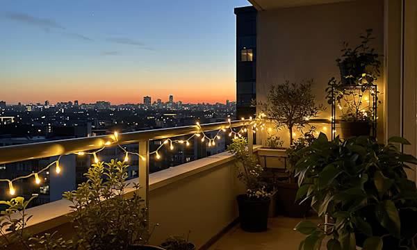 7 conseils pour un parfait éclairage de son balcon