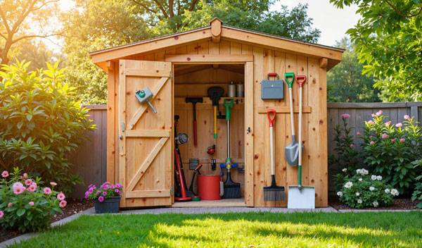 Idées pour aménager votre abri de jardin