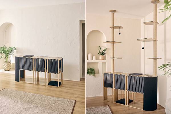 Des arbres à chat design XXL ARBORA pour tous les félins ! 