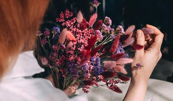 Idées de bouquet à faire avec des fleurs séchées