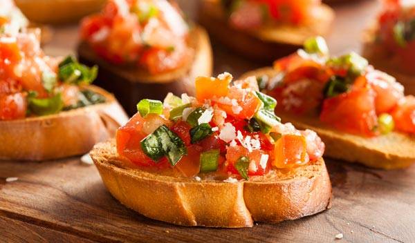 Bruschettas d'été à tester avec vos légumes du potager