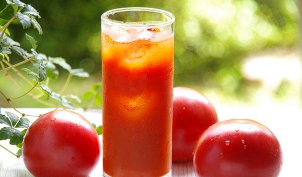 Les bienfaits du jus de tomate