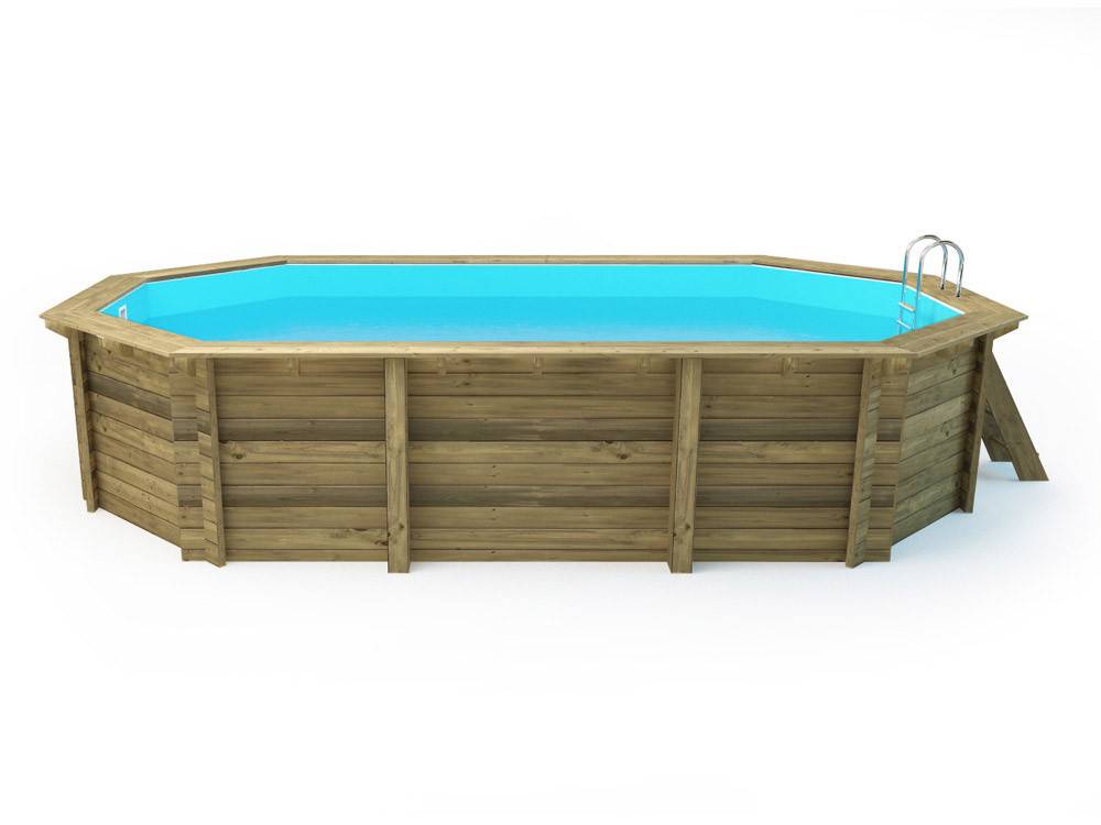 Habitat Et Jardin - Piscine Bois " Palma 130 " - 7.57 X 4.07 X 1.31 M -habitat Et Jardin - Imagen 3