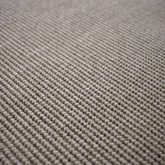Decoweb - Tapis Tissé plat - Mahé silver - Ganse coton taupe - 140 x 200 cm - Decoweb - Image 6