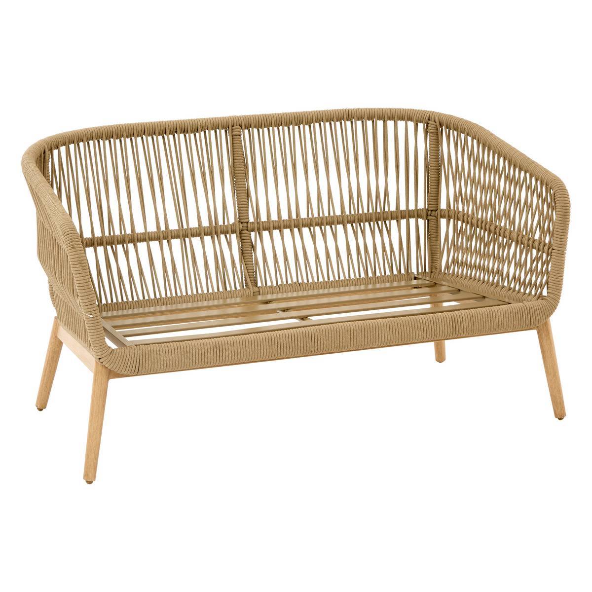 Hesperide - Canapé de jardin Orissa 2 places beige - Hespéride - Image 2