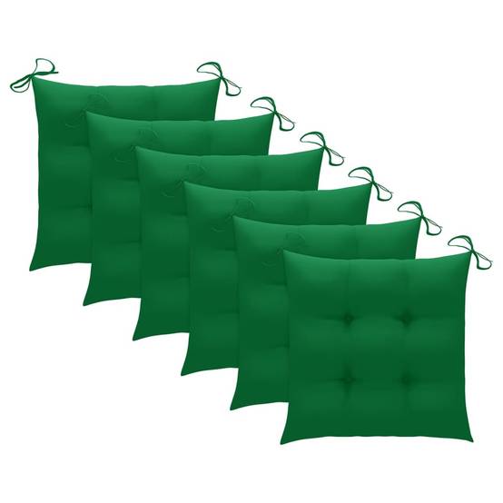 Chaises de jardin empilables teck vert lot de 6 60 x 57.5 x 90 cm - PANGIVO - Image 7