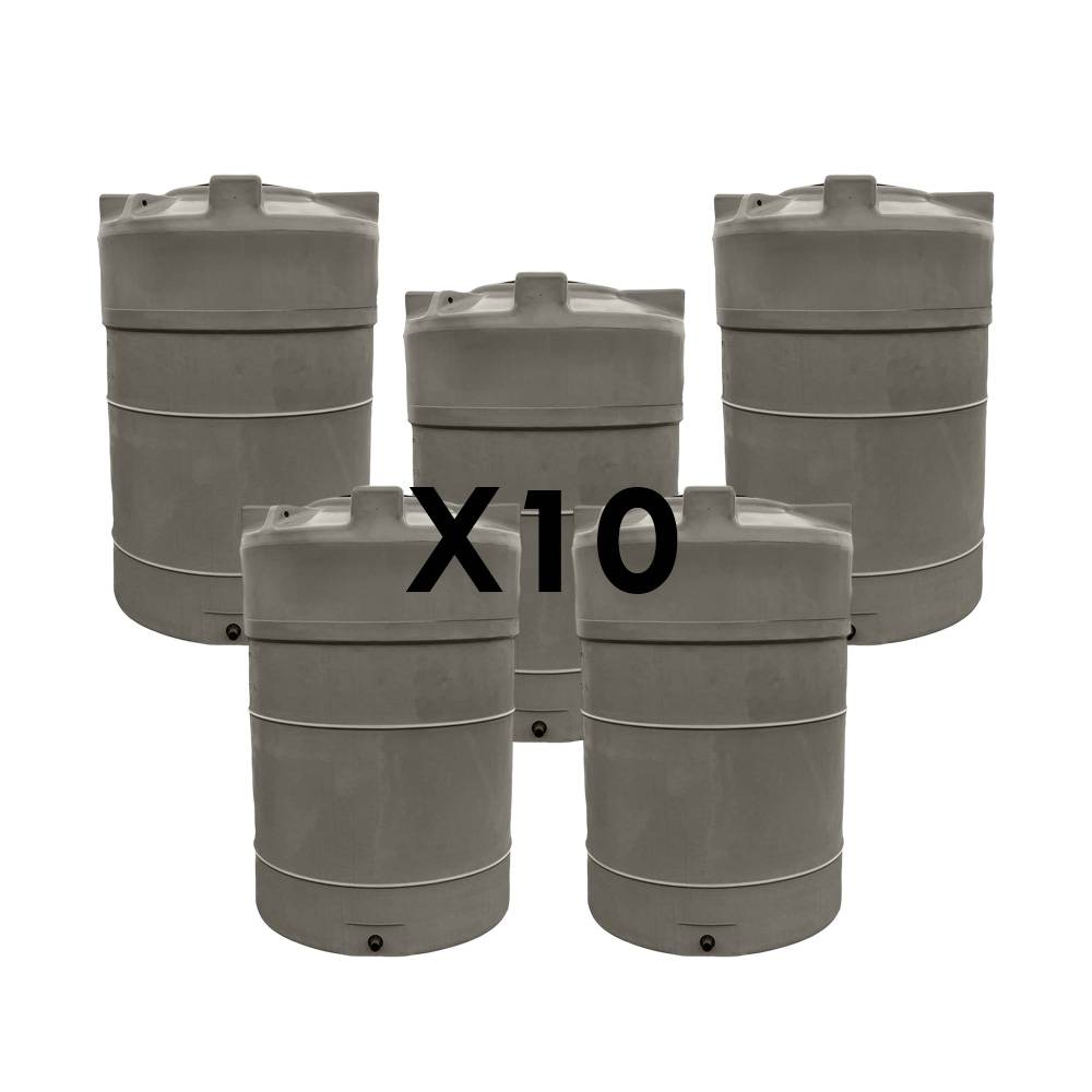 Plast'Up Rotomoulage - Cuve de stockage eau 3000l-lot de 10 - Image 1