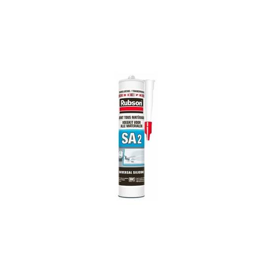 Rubson - Mastic SA2 Sanitaire 2 en 1 SNJF 280 ml - Couleur: Blanc