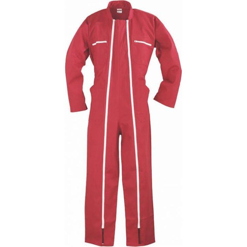 Combinaison double zip Coverguard Factory Rouge L