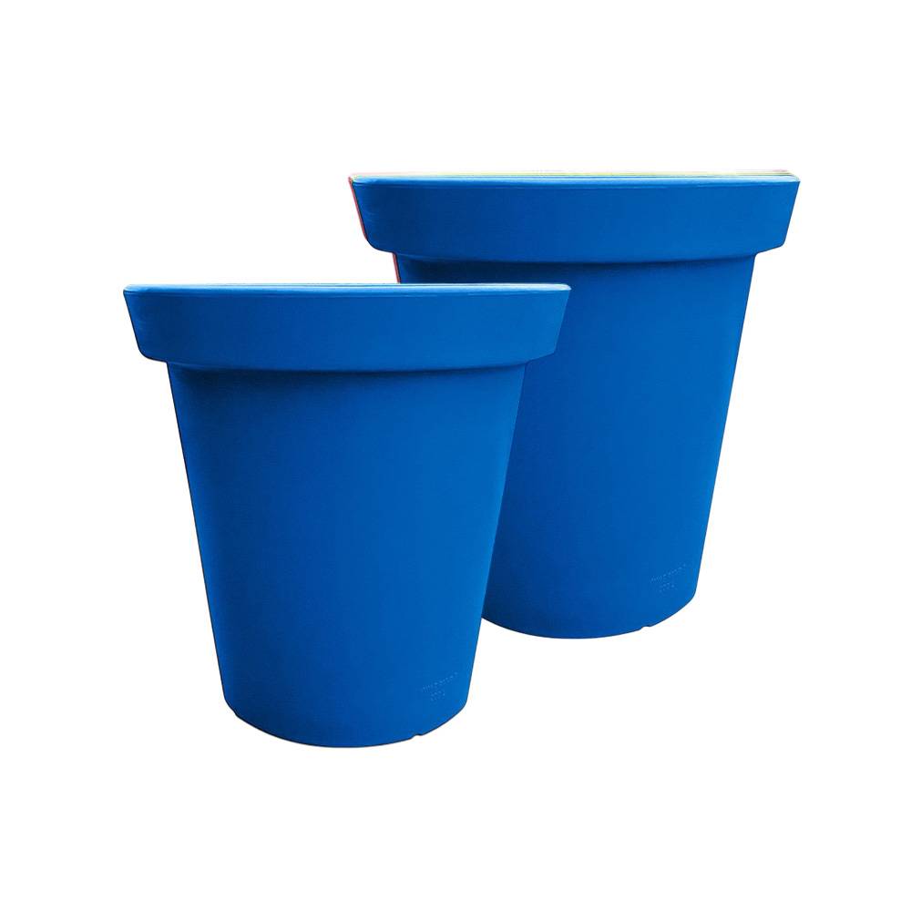 Plast'Up Rotomoulage - Pot de fleurs rond xxl delight 200l - lot de 2 - plast'up rotomoulage - Image 1