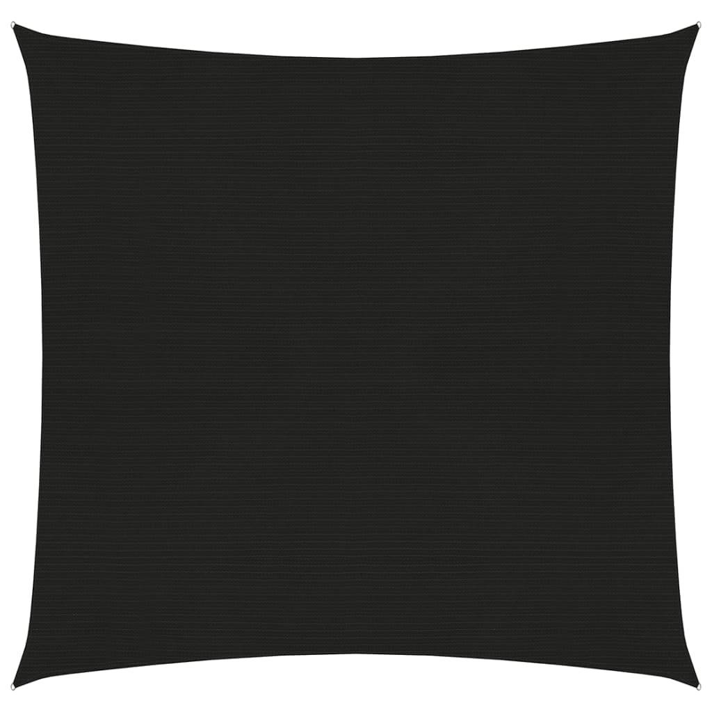 Helloshop26 - Voile d'ombrage 160 g/m² 2,5 x 3 m PEHD noir - Imagen 1