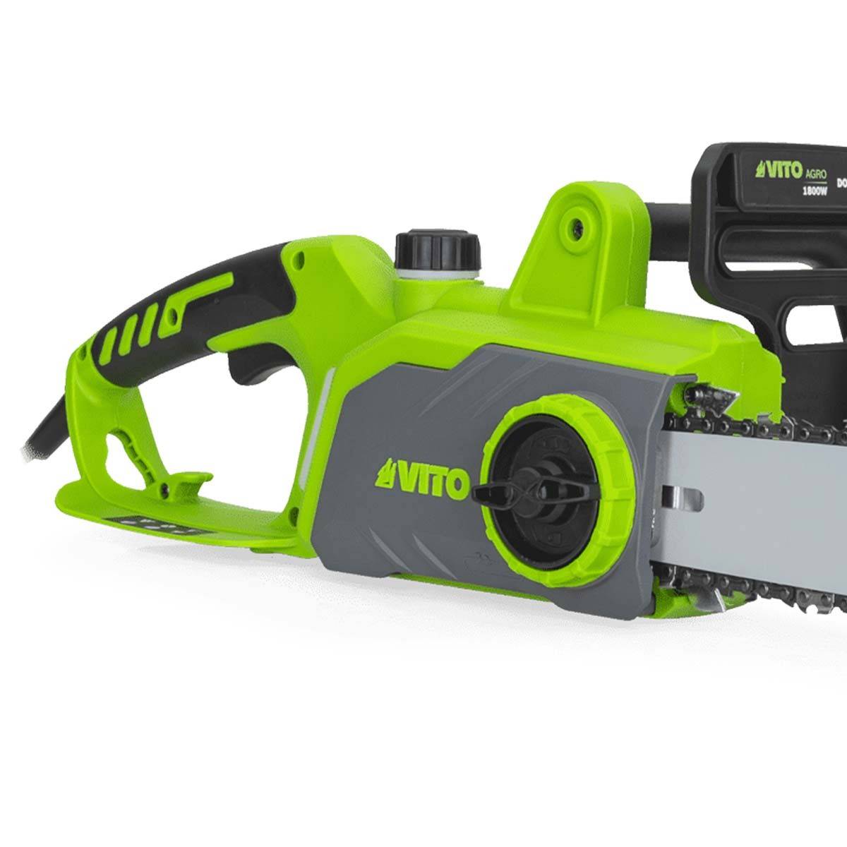 Tronçonneuse électrique 1800W avec Guide oregon 40CM Frein automatique VITO - Imagen 4