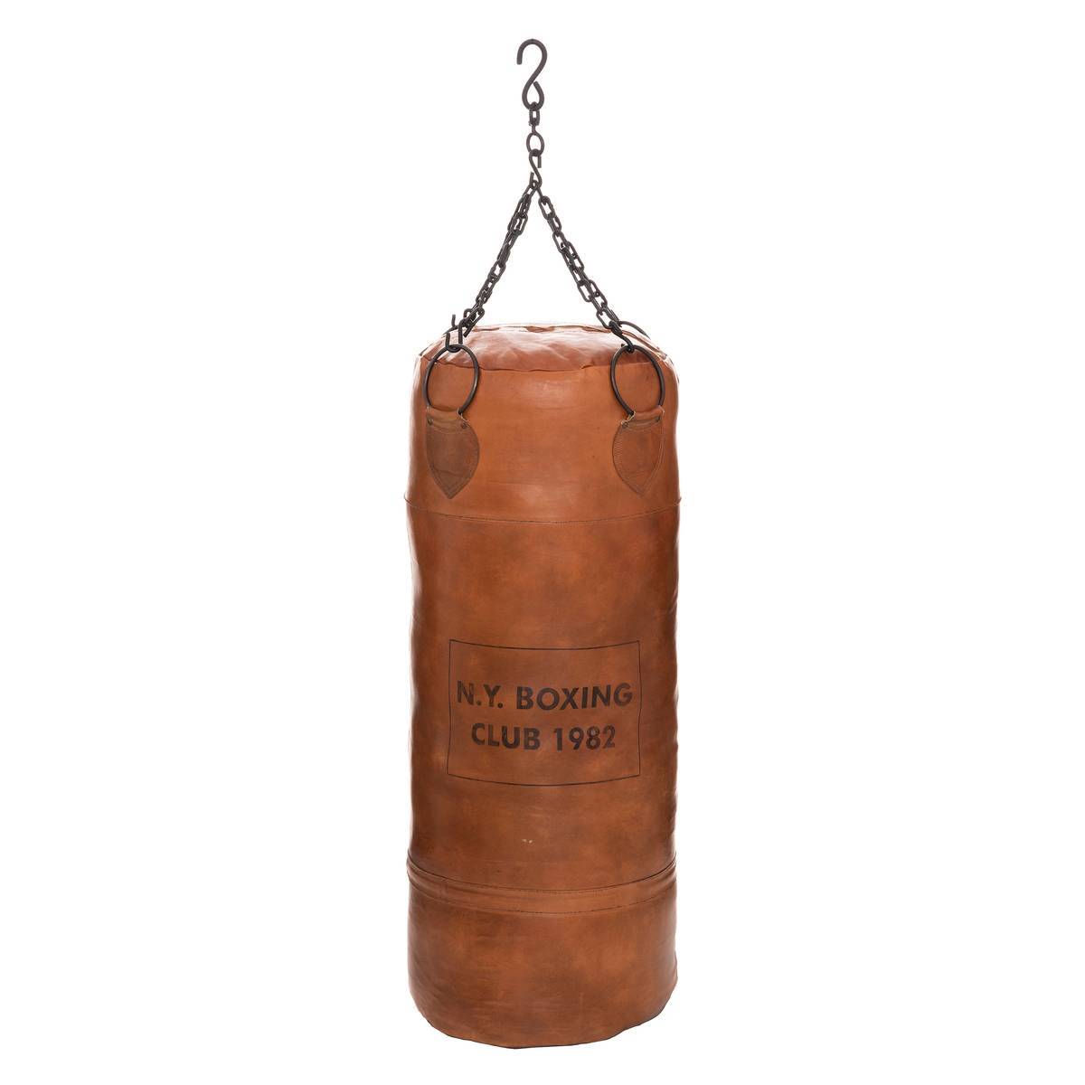Atmosphera - Sac de boxe Loft H.100cm cuir - Atmosphera Créateur d'intérieur - Imagen 1