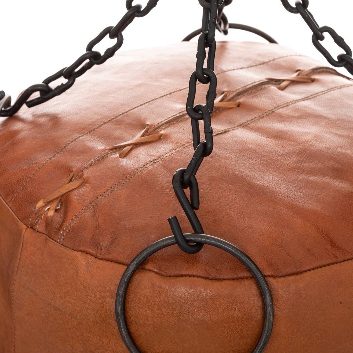 Atmosphera - Sac de boxe Loft H.100cm cuir - Atmosphera Créateur d'intérieur - Imagen 3