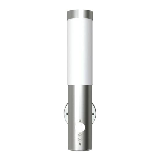 Applique murale extérieure - Éclairage de jardin avec capteur de mouvement inox g233 - Image 2