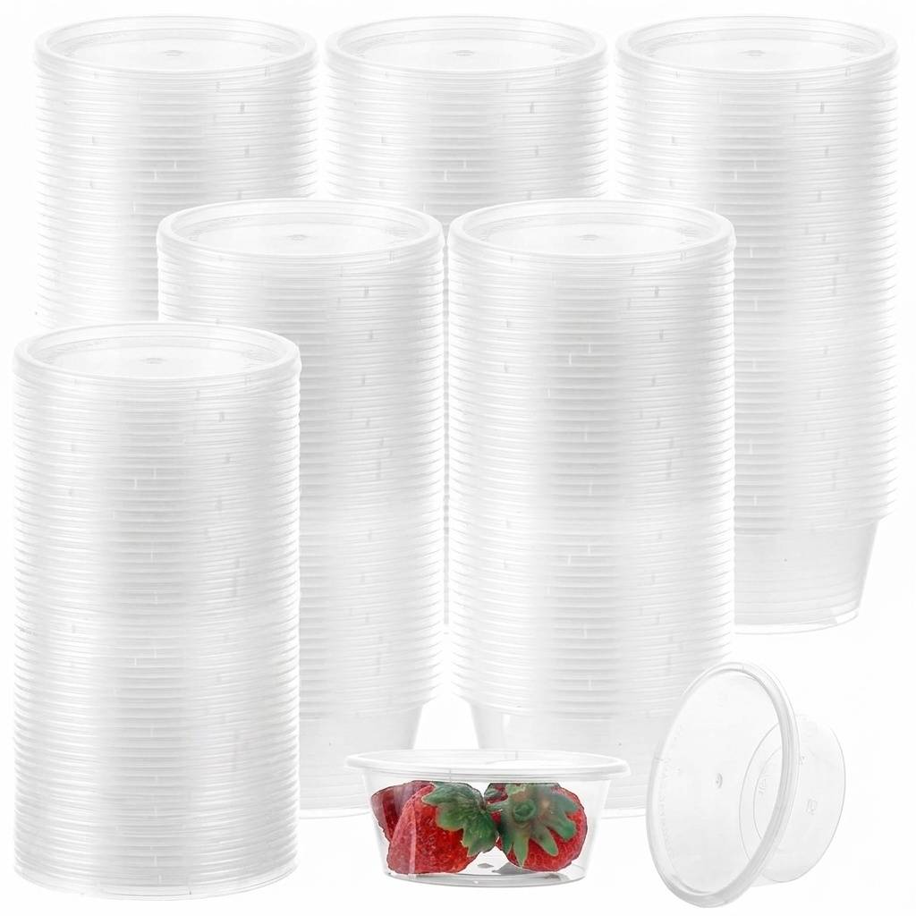 Pots sauce 200 ml, réutilisables - Image 1