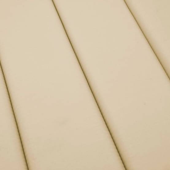 Coussin Bain de soleil | Coussin de chaise longue beige 200x50x3 cm tissu oxford Maison Chic - Image 6