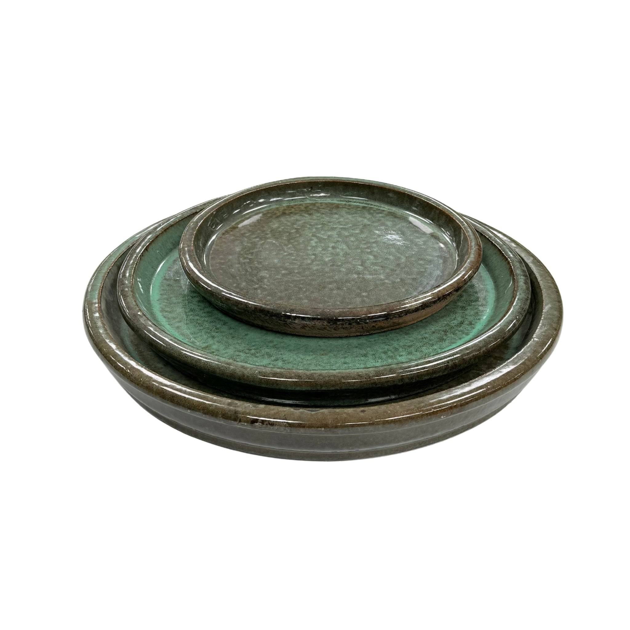 Provencelia - Soucoupe ronde 27cm vert brumeux - Image 4