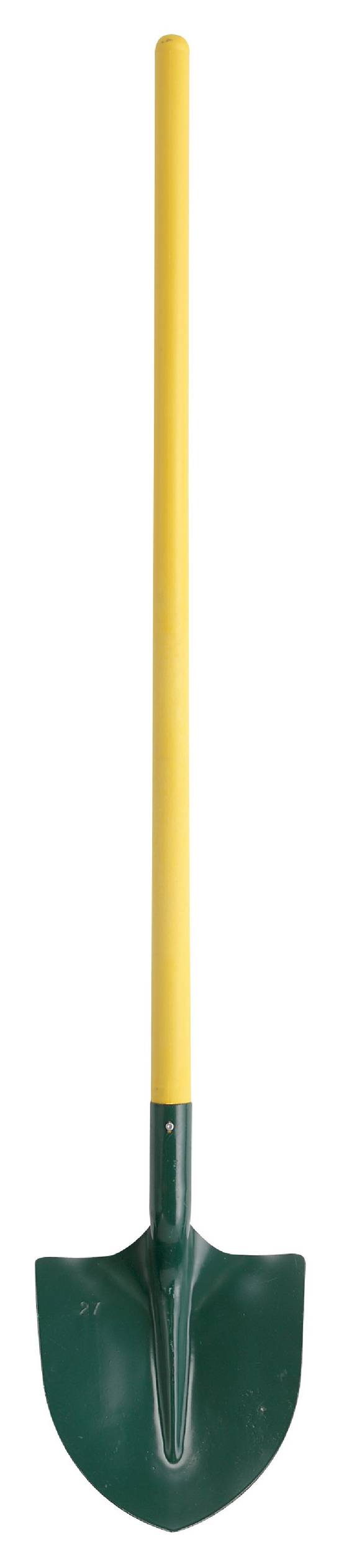Pelle ronde tôle 27 cm manche Compositube 117 cm - Leborgne