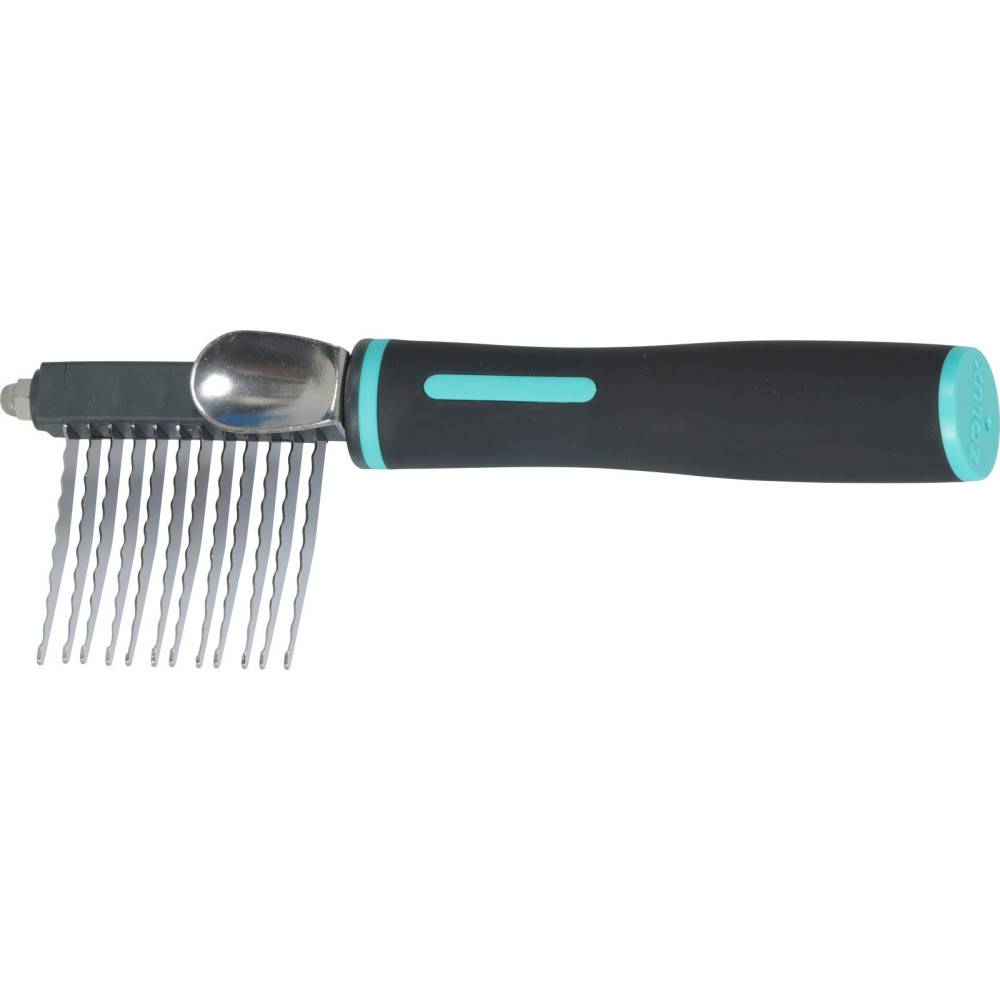 Zolux - Peigne démêloir 19 cm, 12 lames pour chien. - Imagen 1