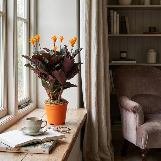 La Green Touch - Calathea Crocata - H45cm - Image 1