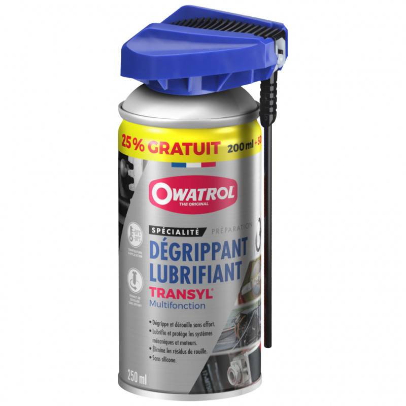 Owatrol - Dégrippant et lubrifiant multifonction 250ml Transyl OWATROL