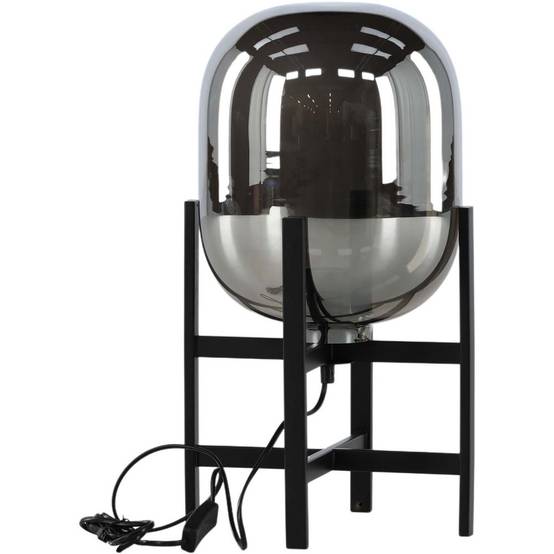 Venture Home - Lampe à poser noir en acier et verre Altair - Image 4