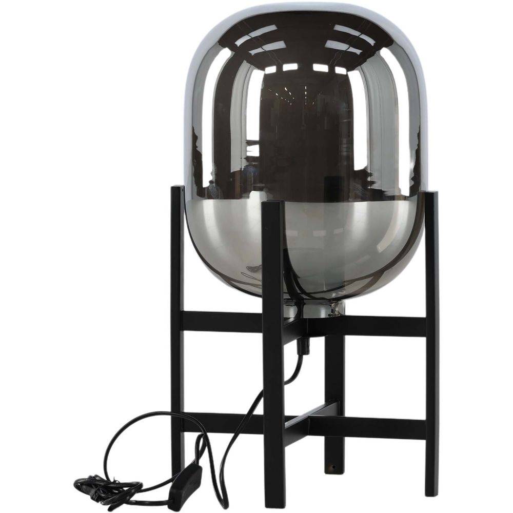 Venture Home - Lampe à poser noir en acier et verre Altair - Image 4