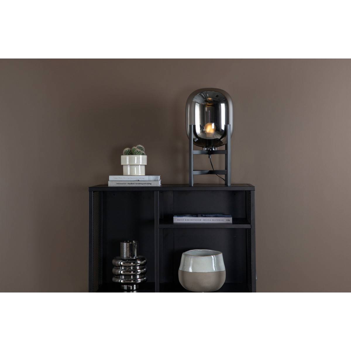 Venture Home - Lampe à poser noir en acier et verre Altair - Image 9