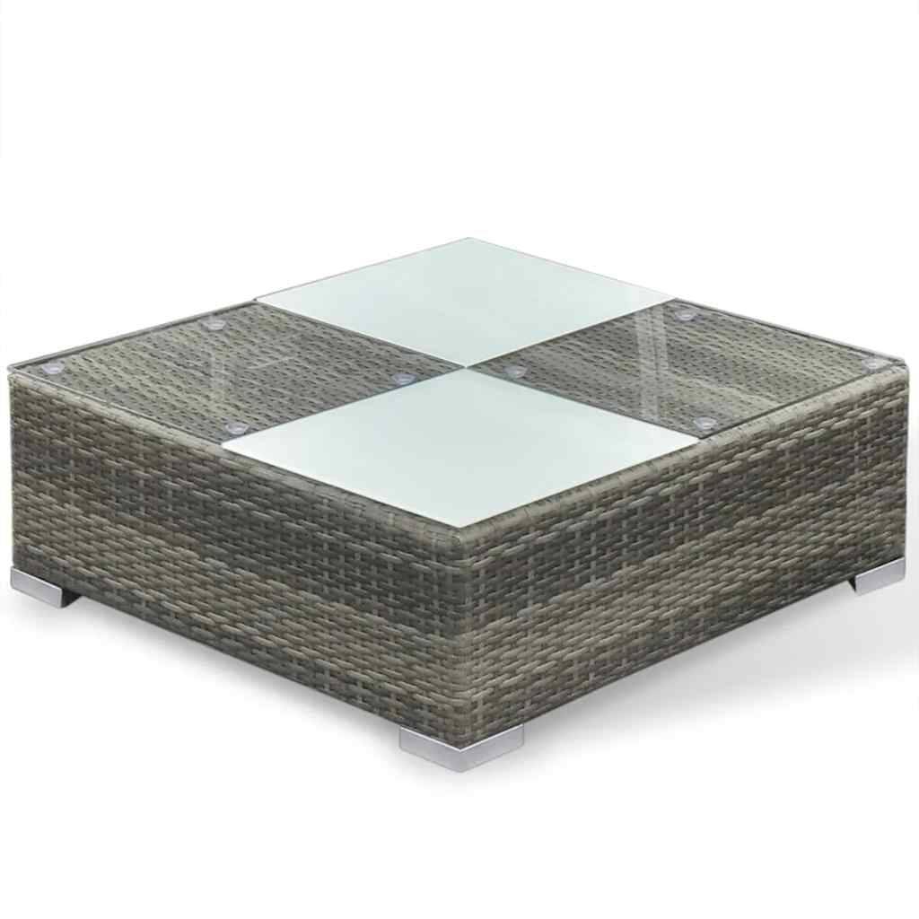 Vidaxl - Salon de jardin 6 pcs avec coussins résine tressée gris vidaXL 41879 - Imagen 8