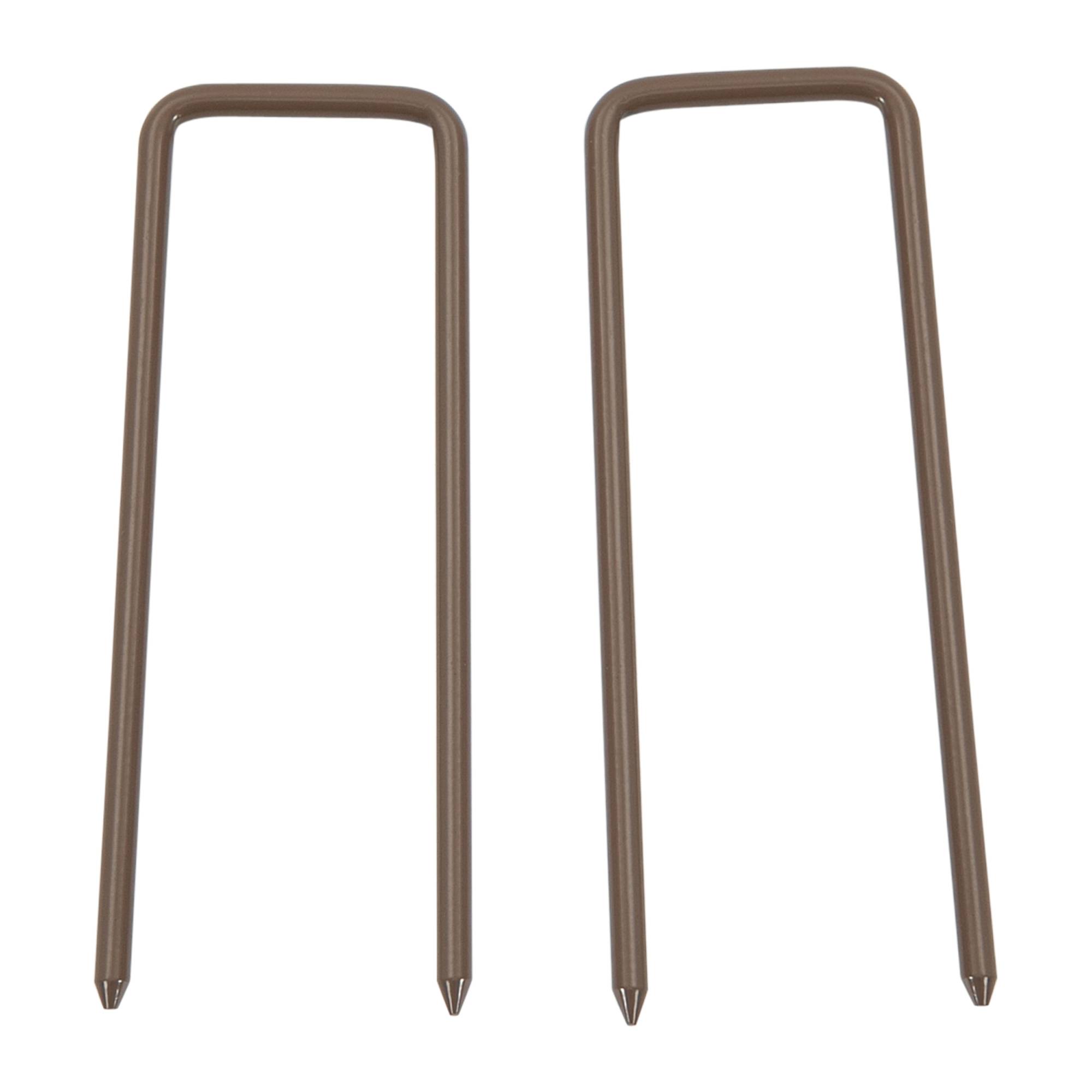ComfortXL - Barrière extensible jardin aluminium et fer 52 à 405 cm brun foncé séparation terrasse et balcon modulable - Image 9