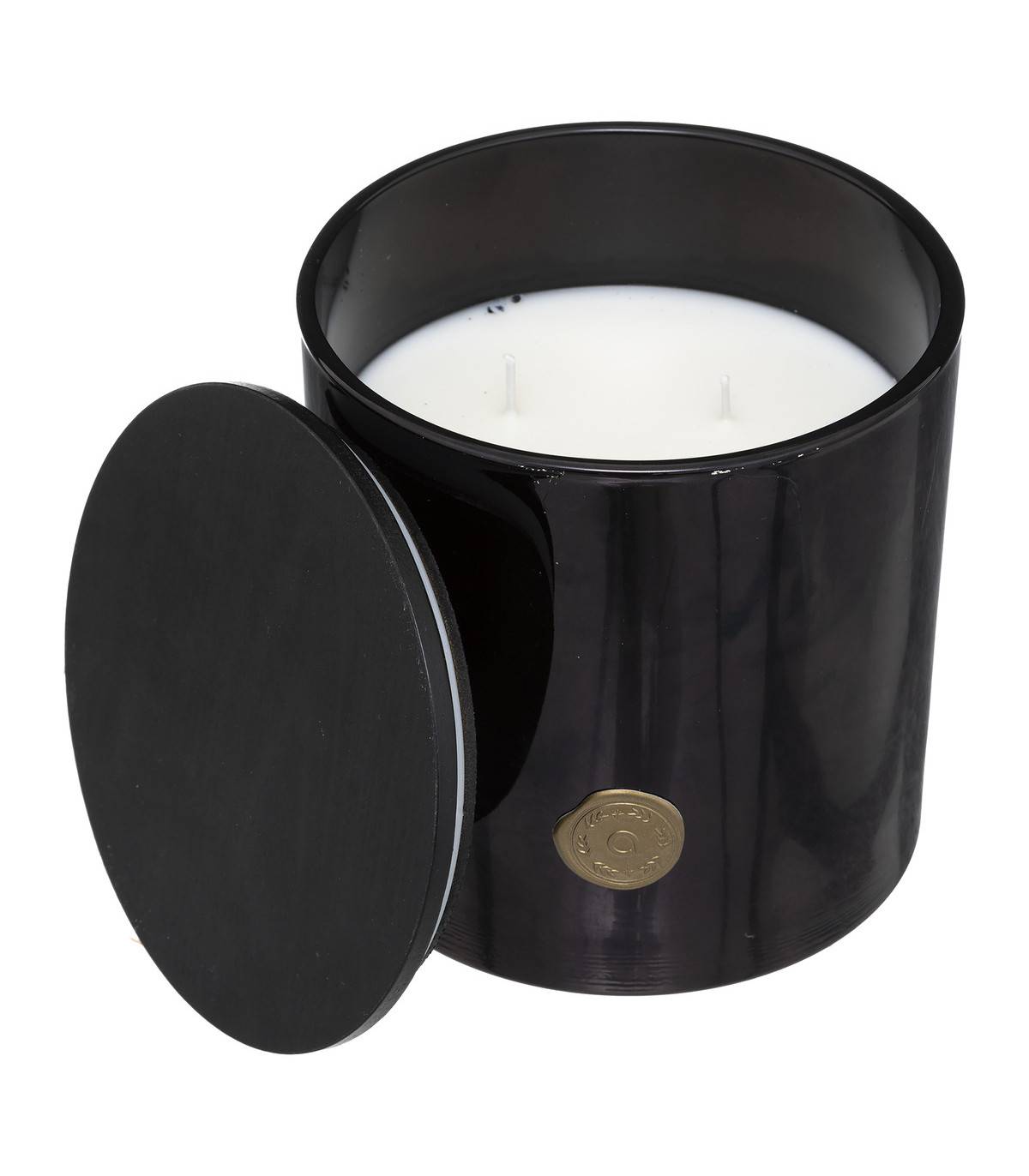 Bougie Parfumée Fruits des bois 1200 G Pot en verre Noir - Image 1