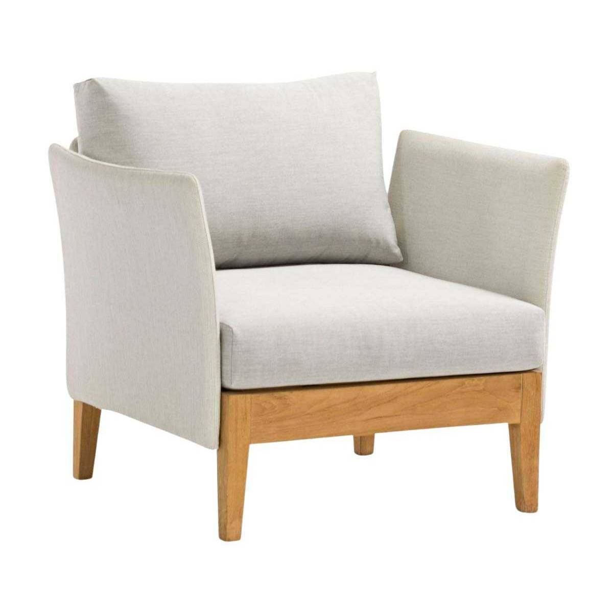 Fauteuil de jardin en aluminium et tissu Welcome - Imagen 1