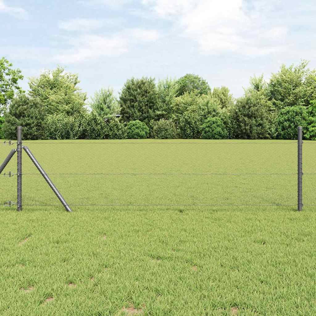 Clôture hexagonale PVC Gris 0,4 x 25 m, Poids :2.8kg - PANGIVO - Image 1