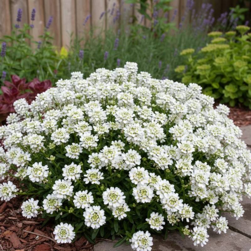 Iberis Weisser Zwerg à fleurs Blanche/ - feuillage Persistant - Godet - 5/20 cm