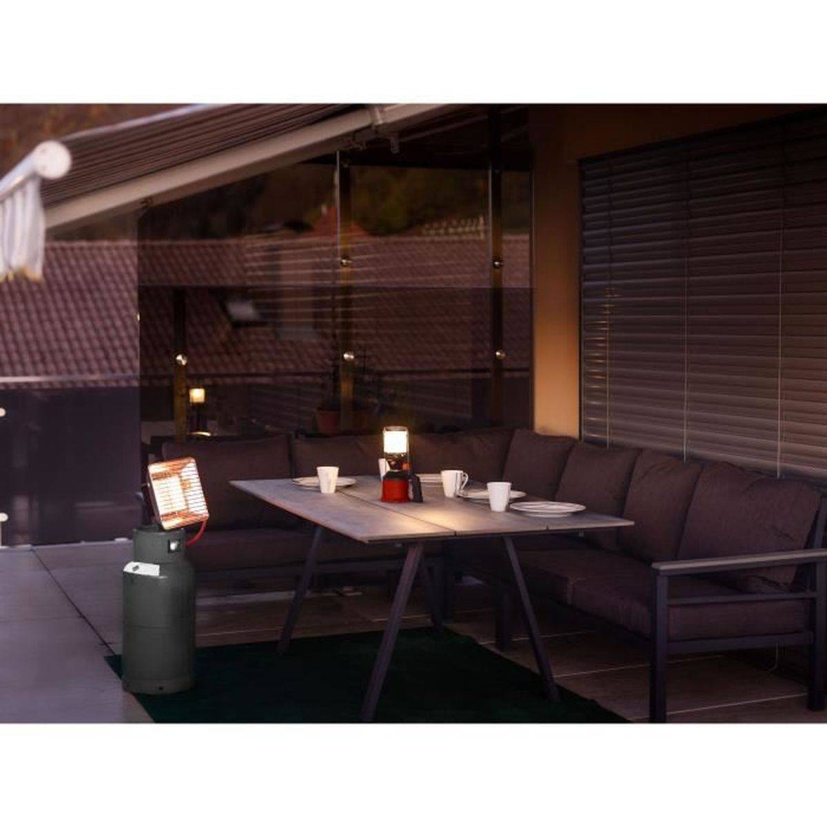 Rothenberger - Chauffage gaz infrarouge mobile 4,2 kW avec détendeur et flexible 500 mm - ROTHENBERGER - Image 5