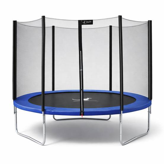 Kangui - Trampoline rond Bleu Ø 300cm avec filet de protection Kangui - Image 1