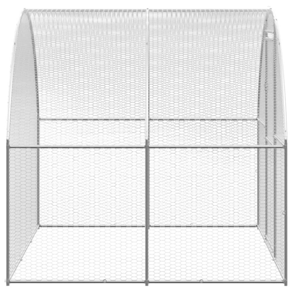 Poulailler extérieur Acier galvanisé Volière grillagée pour jardin 3x12x2 m – ComfortXL Outdoor Living - Image 6