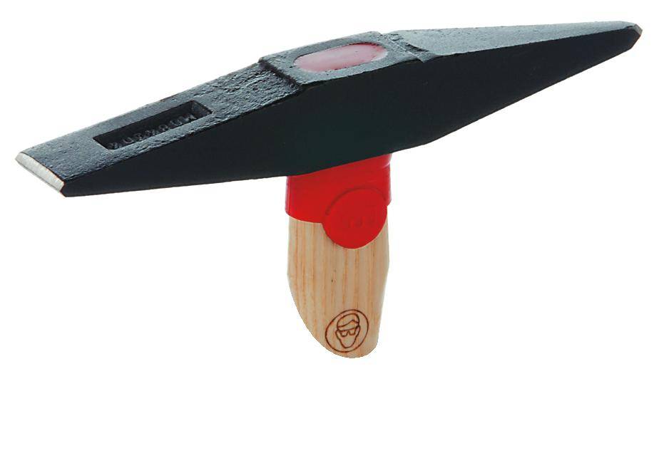 Marteau à piquer les soudures manche Hickory 280mm - MOB OUTILLAGE - 0430400301 - Image 1