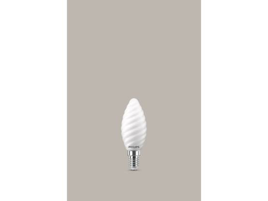 Osram - Ampoule variable led dépoli flamme torsadée E14 470Lm 40 W blanc neutre,OSRAM - Image 1