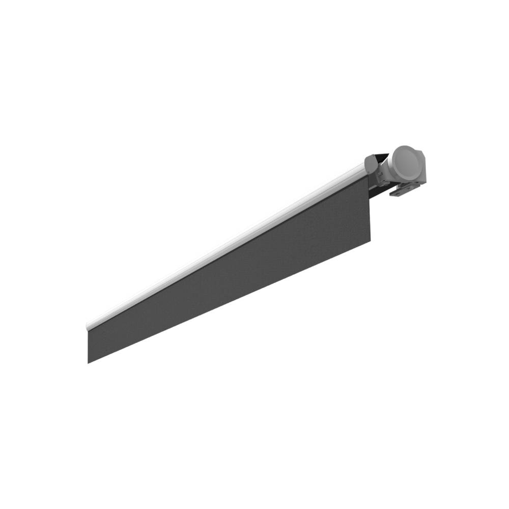 Intersun - Store banne loggia DIONEA 4,00x3,00 M (Motorisé Secours à Télécommande - Blanc - Gris Graphite) - INTERSUN - Imagen 3