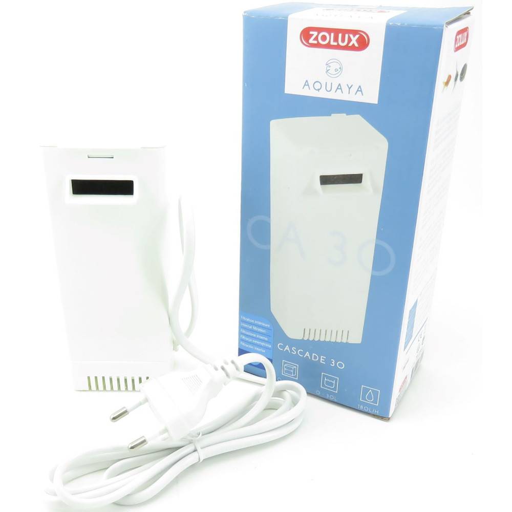 Zolux - Filtration aquarium cascade 30, puissance 3w 180l/h pour aquarium de 0 à 30l max - Imagen 4