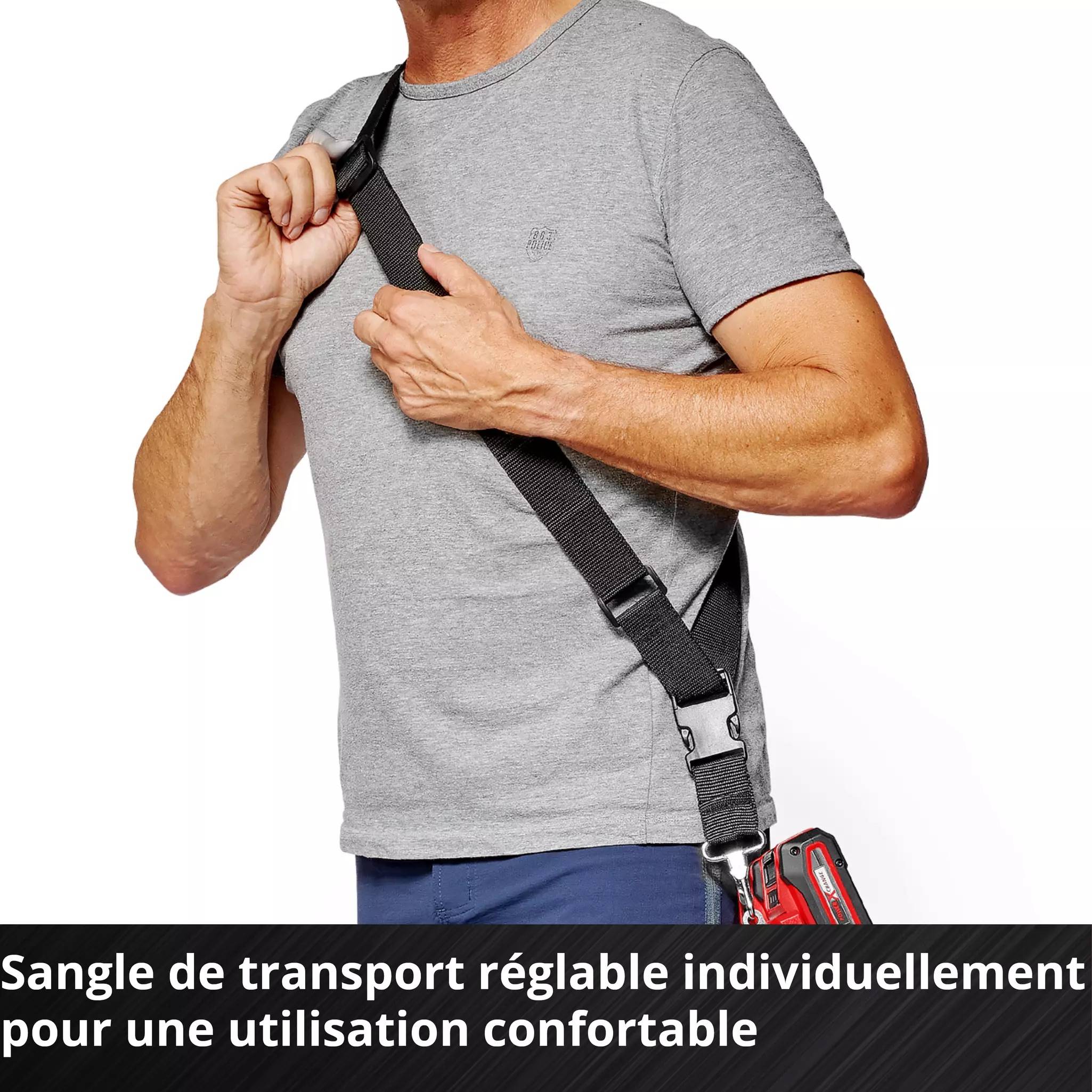 Einhell - Souffleur de feuilles sans fil – GP-LB 36/230 Li E BL-Solo – 36 V – 230 km/h – Débit 890 m³/h – Tube ajustable Einhell - Image 4