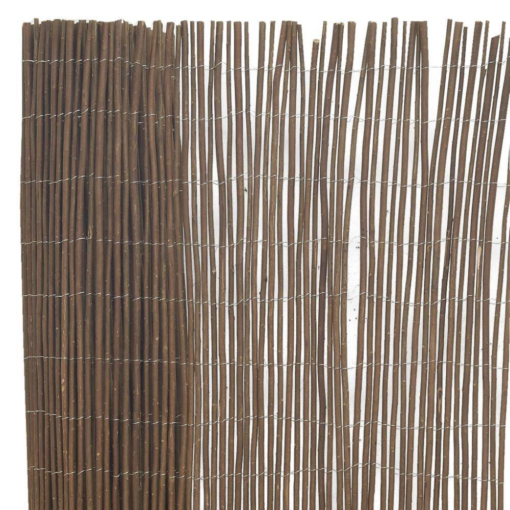 Jardindeco - Canisse en osier naturel 1 x 5 m - Imagen 4