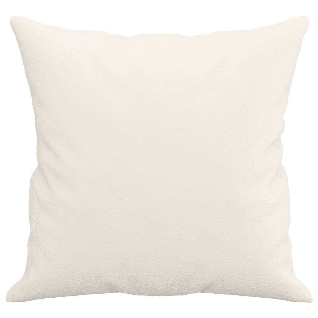 Lot de 2 coussins décoratifs crème 40 X 40 cm - Prolenta Premium - Image 4