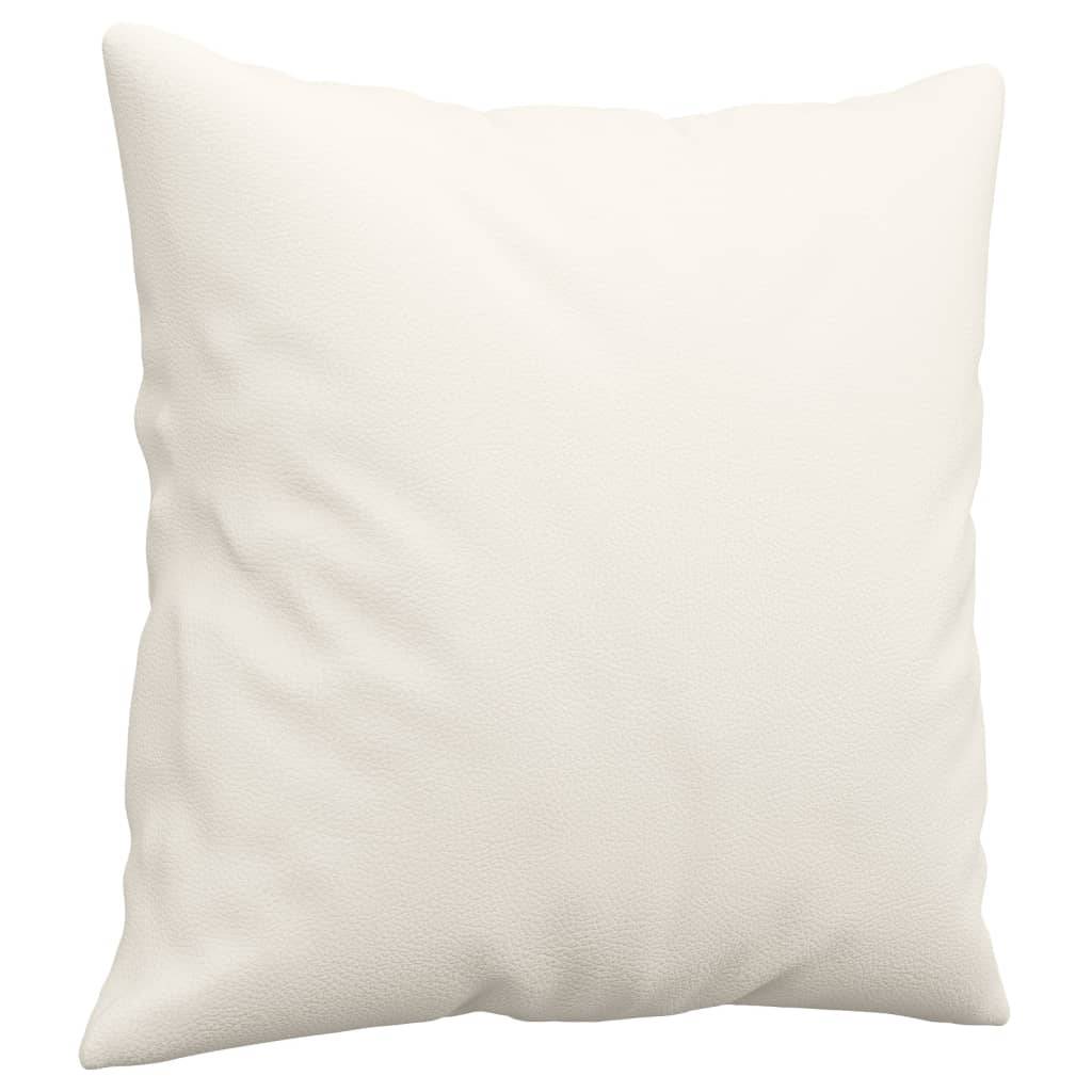 Lot de 2 coussins décoratifs crème 40 X 40 cm - Prolenta Premium - Image 3