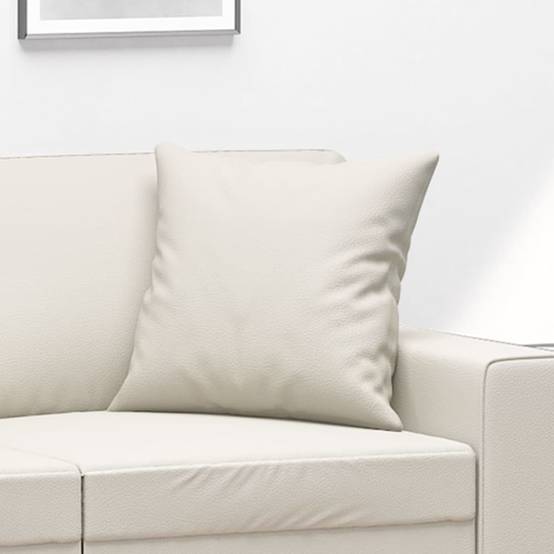 Lot de 2 coussins décoratifs crème 40 X 40 cm - Prolenta Premium - Image 5